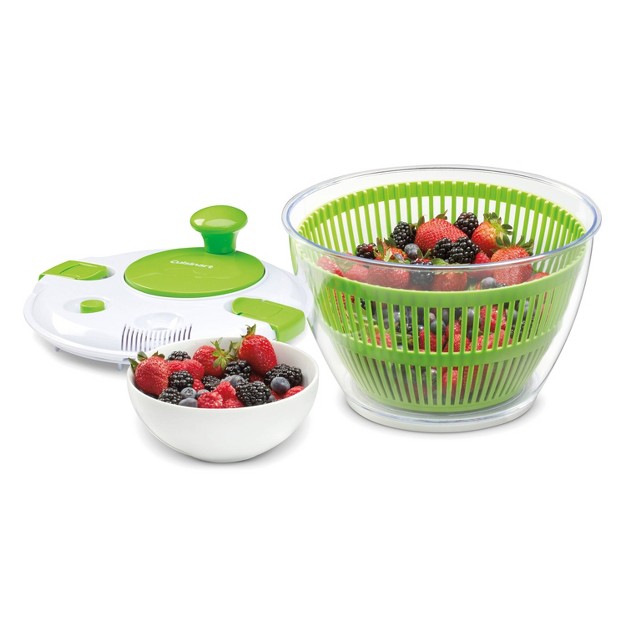 Cuisinart Green And White 5qt Salad Spinner