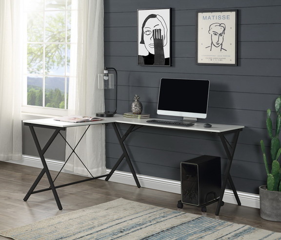 Acme Dazenus Computer Desk in Black Finish OF00049