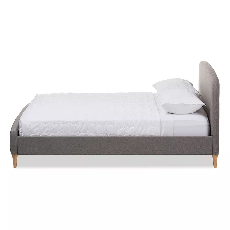 Baxton Studio Mia Upholstered Bed