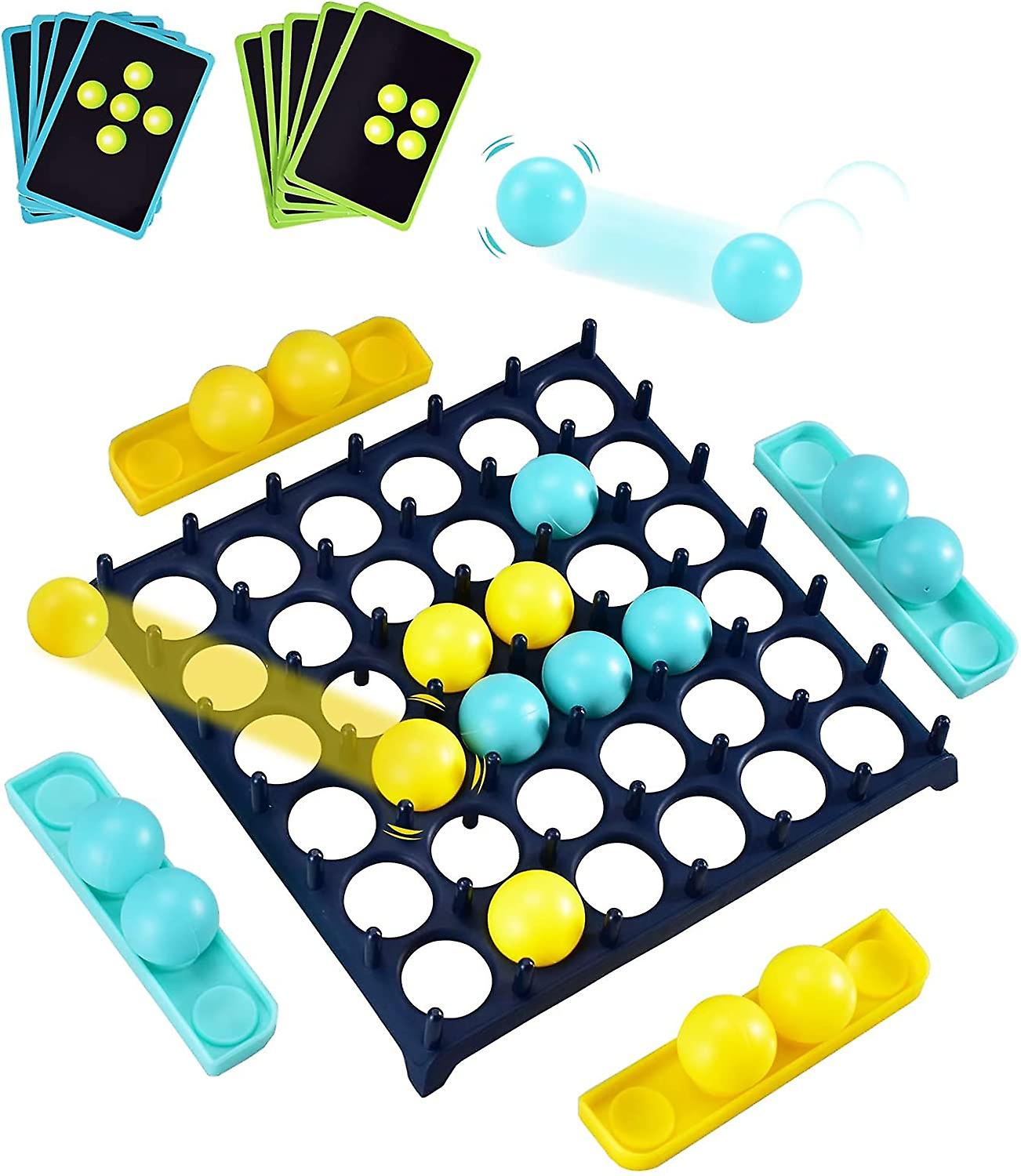 Bounce Off Board Game， Bounce Off Game With Bouncing Pattern Challenges， Family Game， For Adults And Kids， Creative Gifts For 3 Year Olds And Up (boun