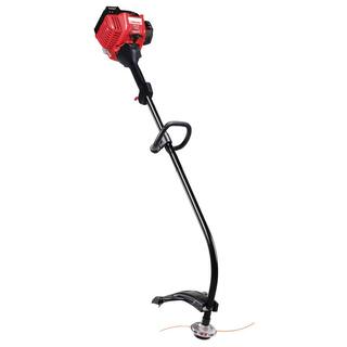 Troy-Bilt 25 cc 2-Stroke Curved Shaft Gas Trimmer with Fixed Line Trimmer Head TB25C