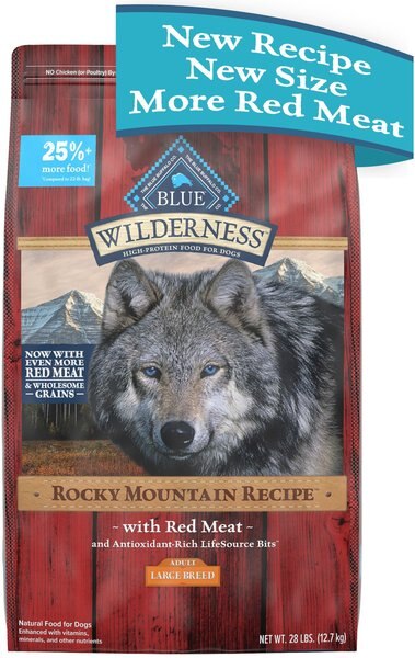 Blue Buffalo Wilderness RMR Large Breed Red Meat Adult Dry Dog Food