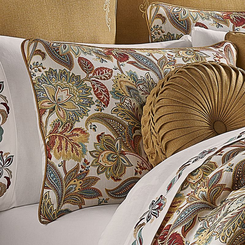 Five Queens Court August Multi Comforter Set or Euro Sham