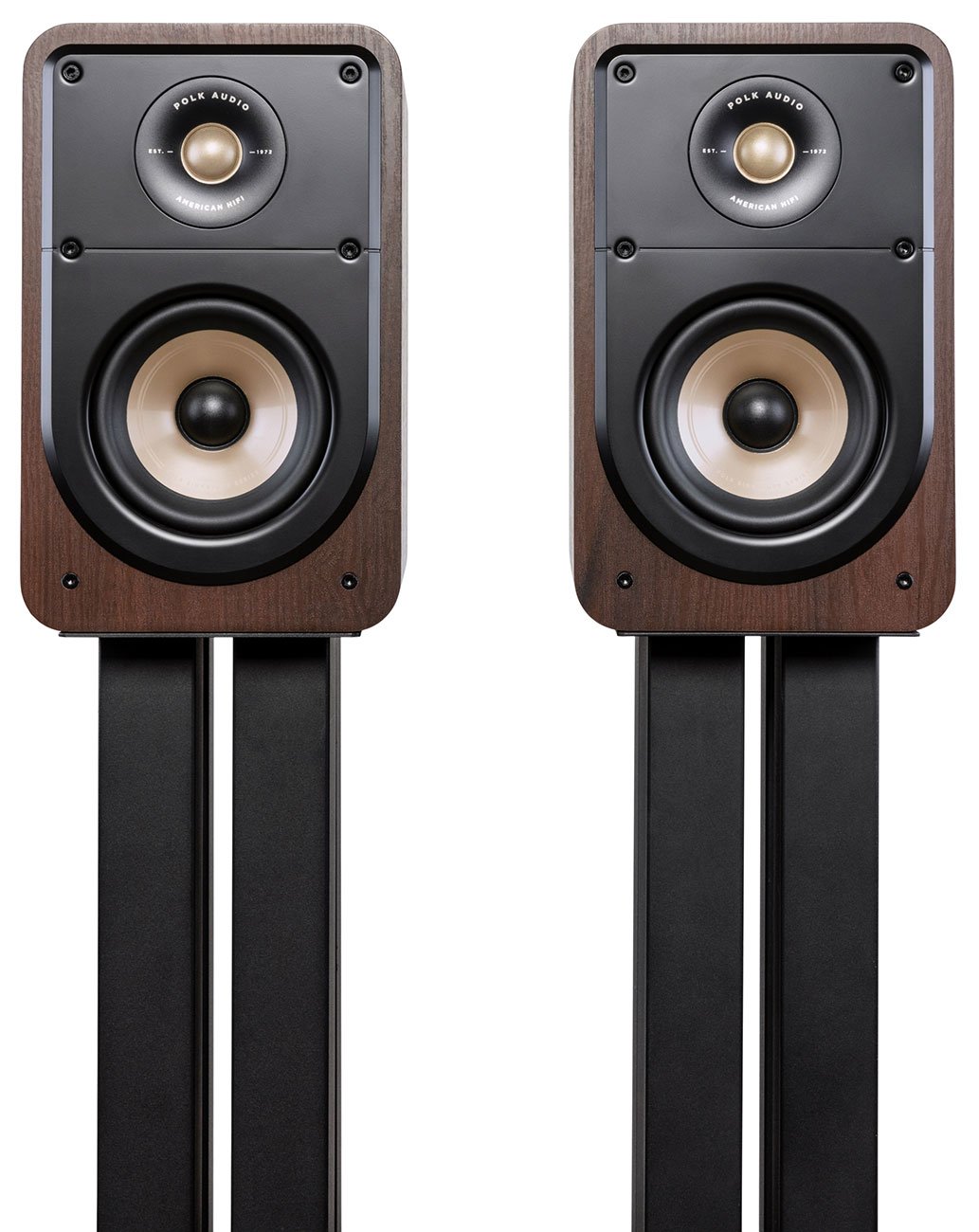 Polk Audio Signature Elite ES15 Walnut Compact Bookshelf Loudspeakers (Pair)