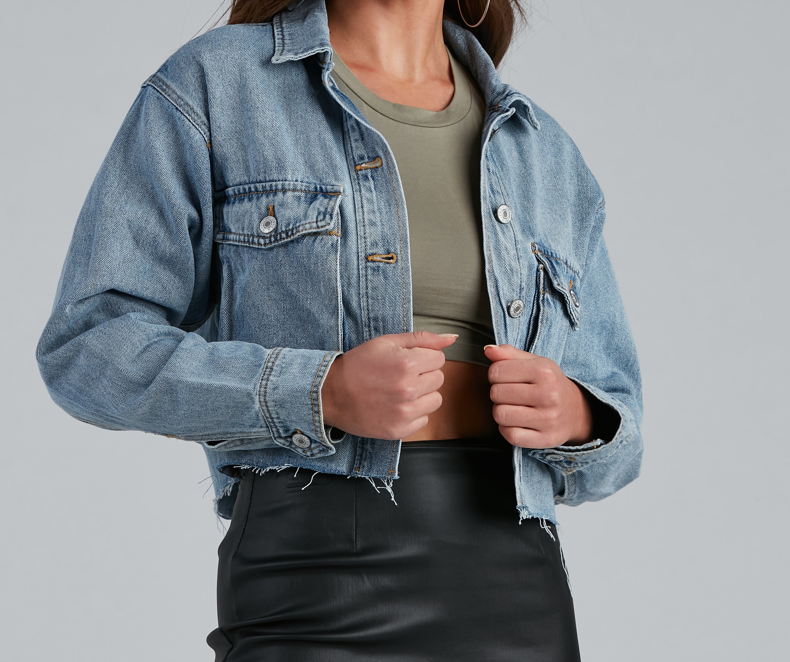 Keep It Chill Relaxed Denim Jacket