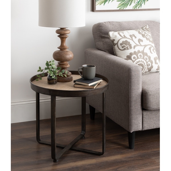 Kate and Laurel Zabel Round End Table