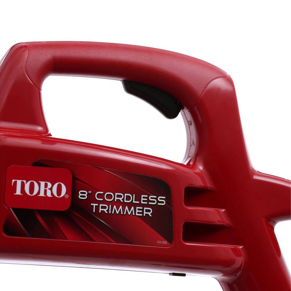 Toro 8 in. 12V Cordless String Trimmer 51467