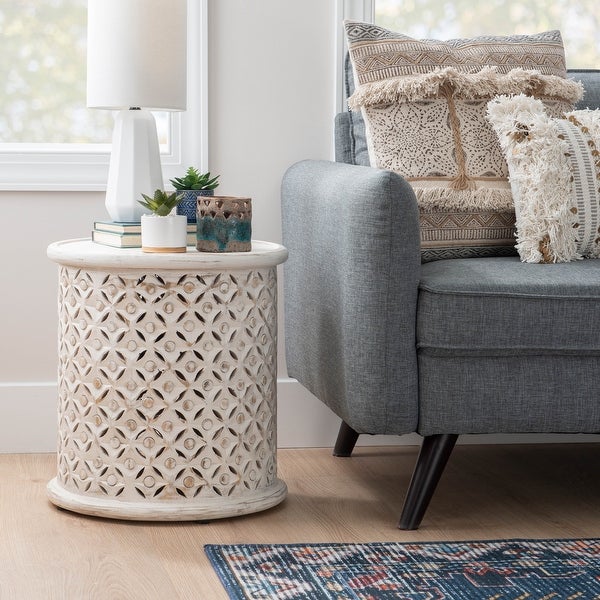 Jennifer Boho Round Side Table