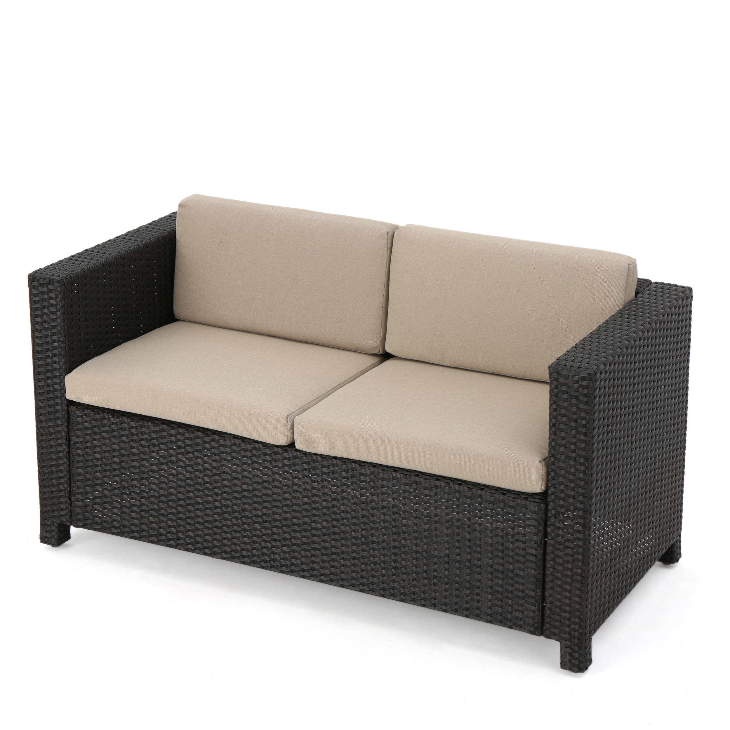 Venice 4-Seater Outdoor Fire Pit Sofa Set