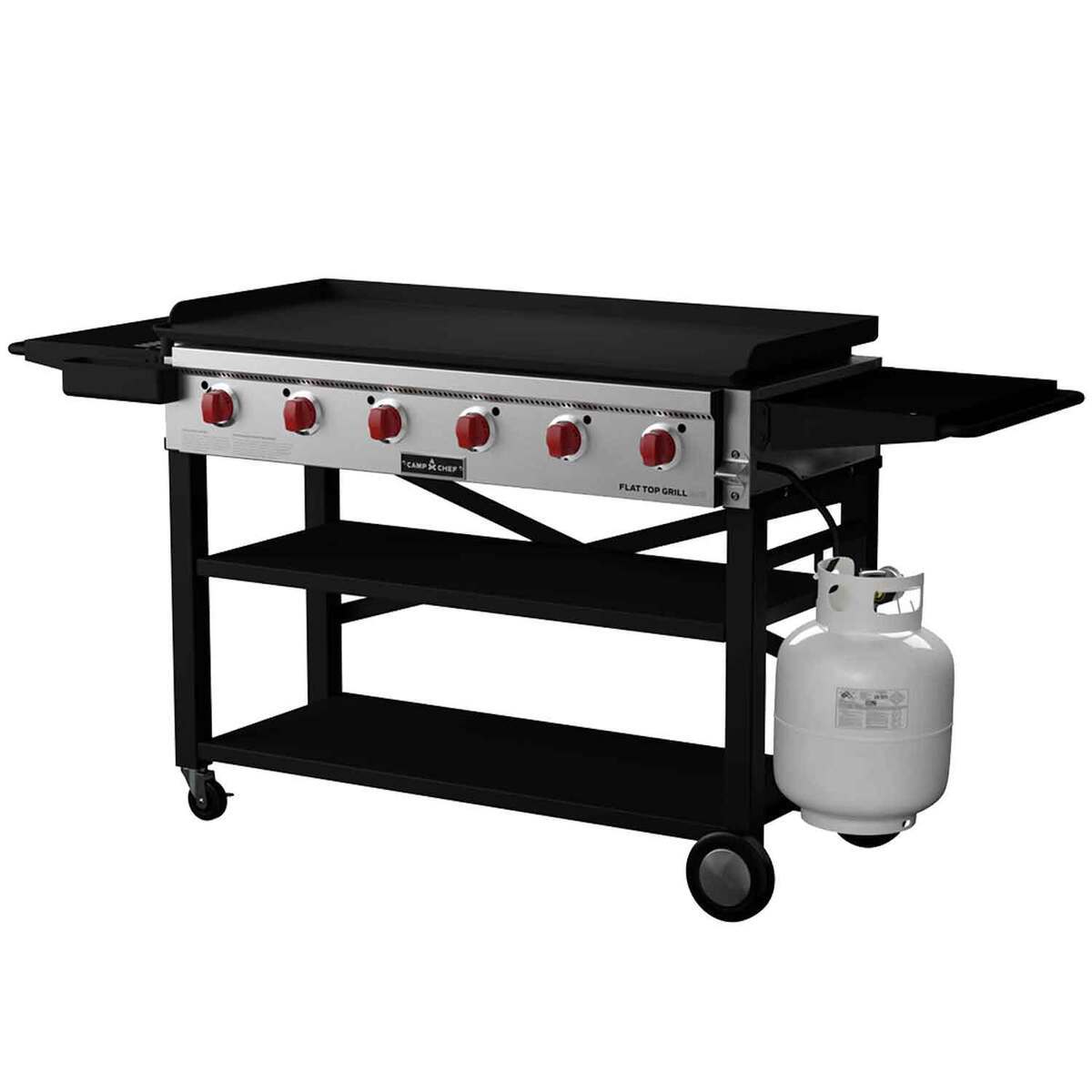 Camp Chef Flat Top 900 6 Burner Griddle  Silver