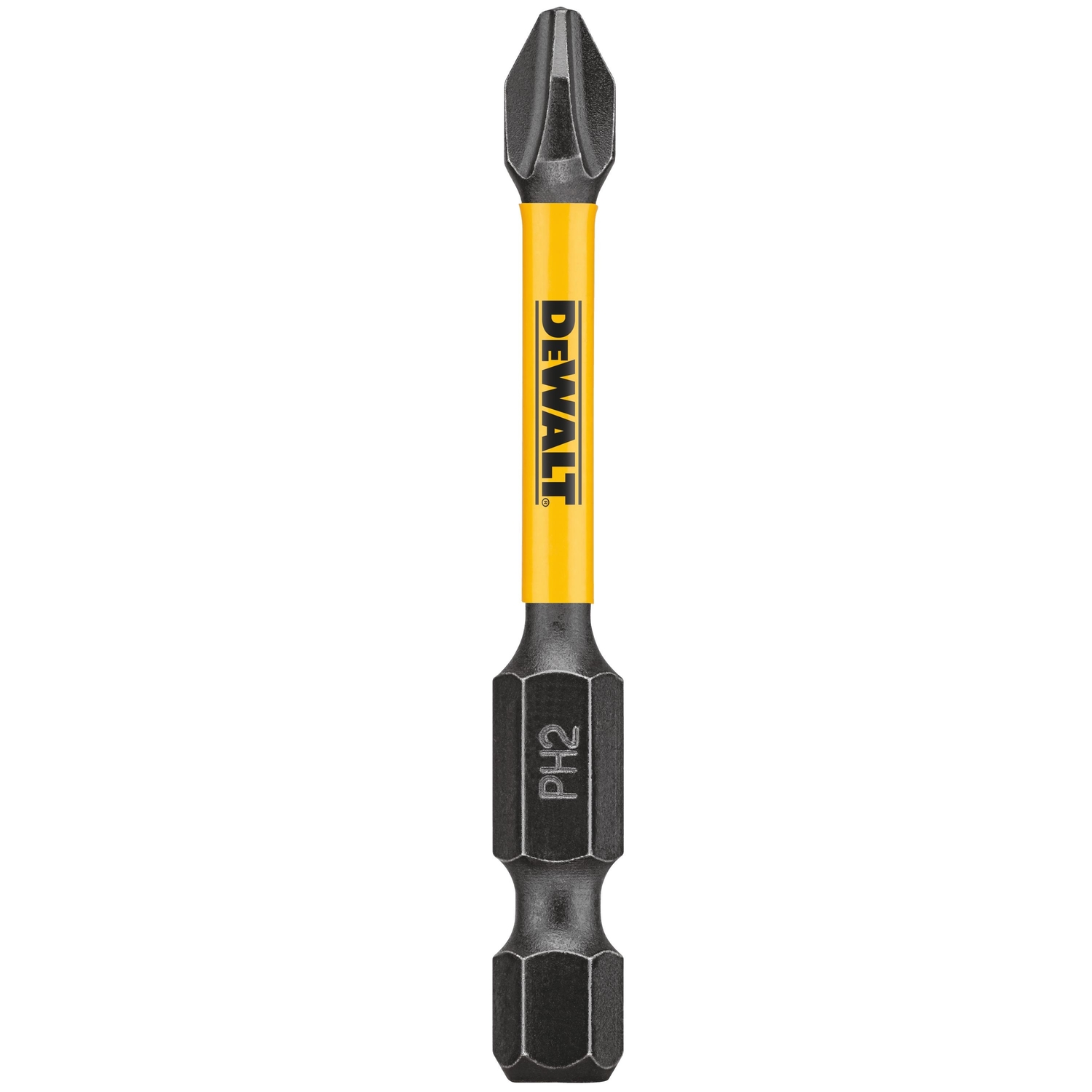 DW Impact Ready Phillips #2 X 2-1/4 in. L Screwdriver Bit Steel 5 pc