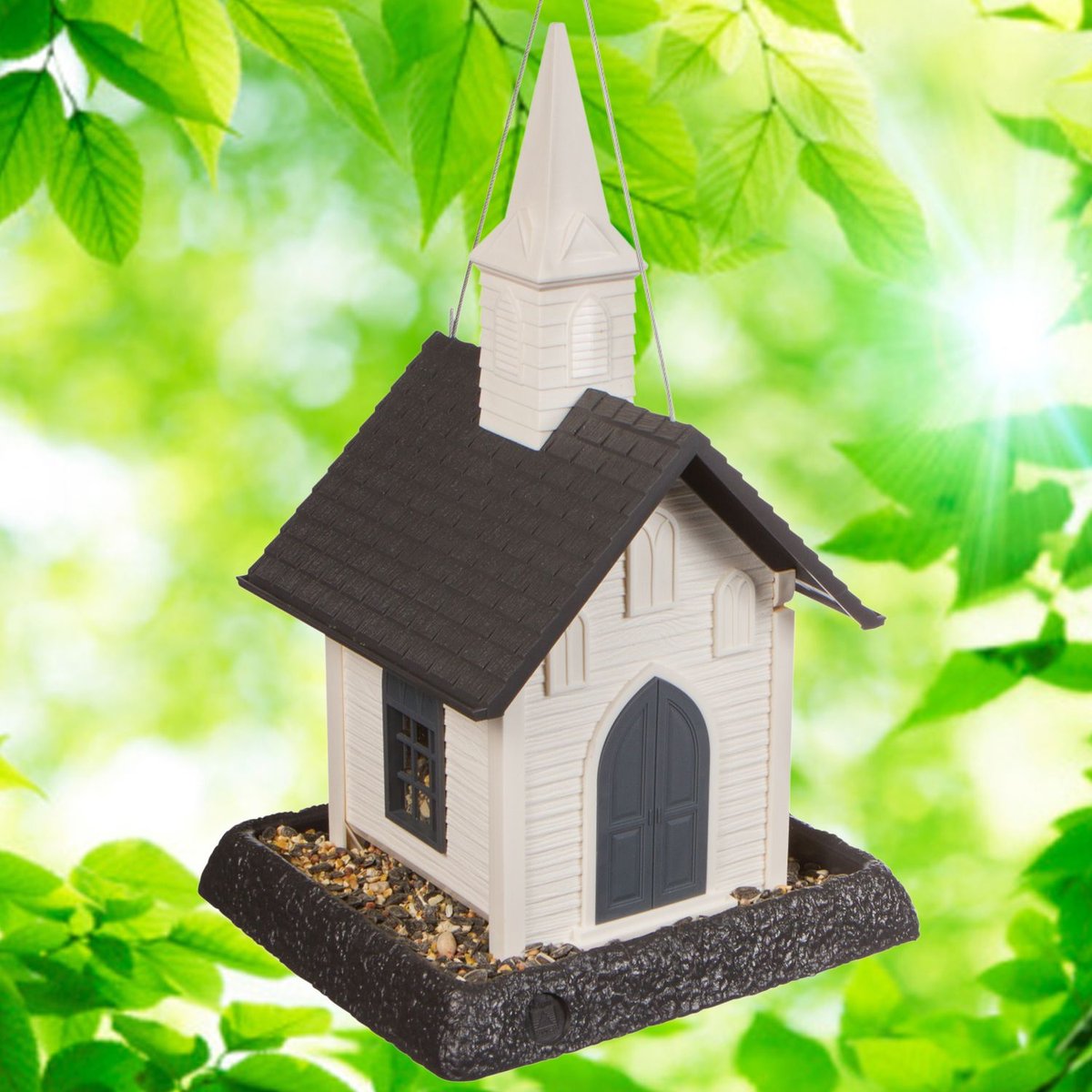 North States Village Collection Church Bird Feeder