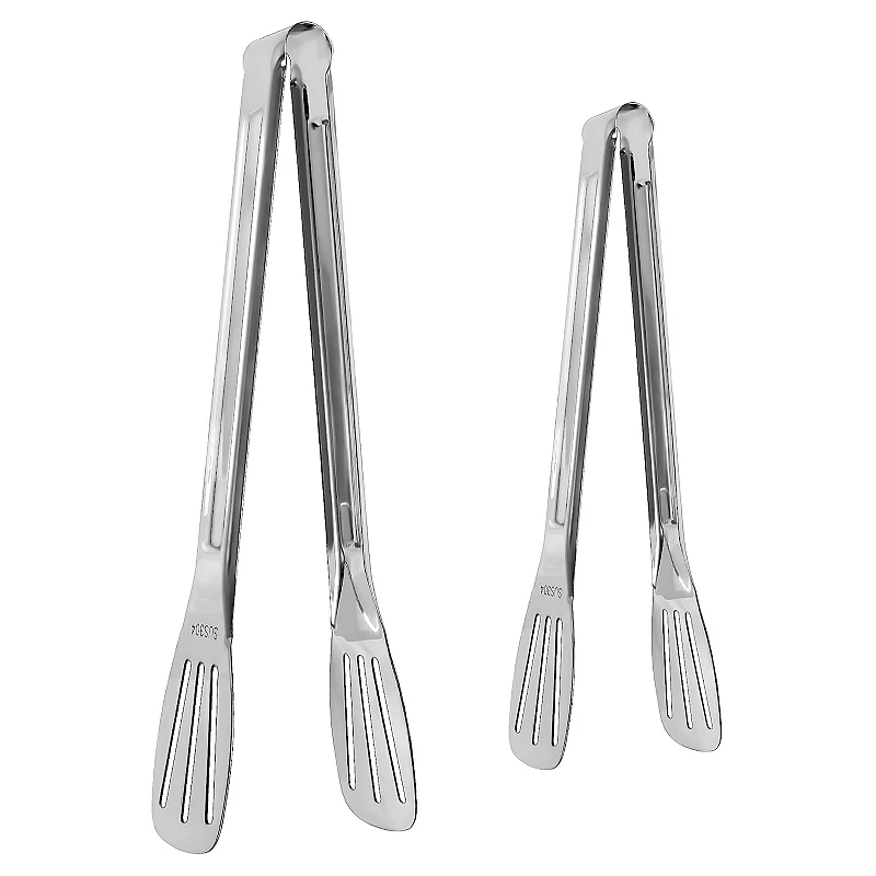 Kitchen Steak Pliers Barbecue Supplies Buffet Clips Food Utility Tongs 2Pcs