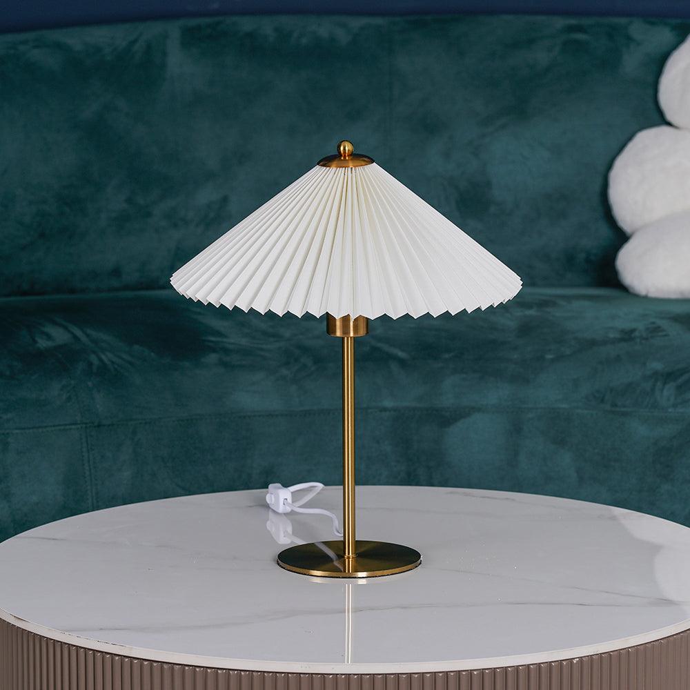 Perla Pleated Table Lamp