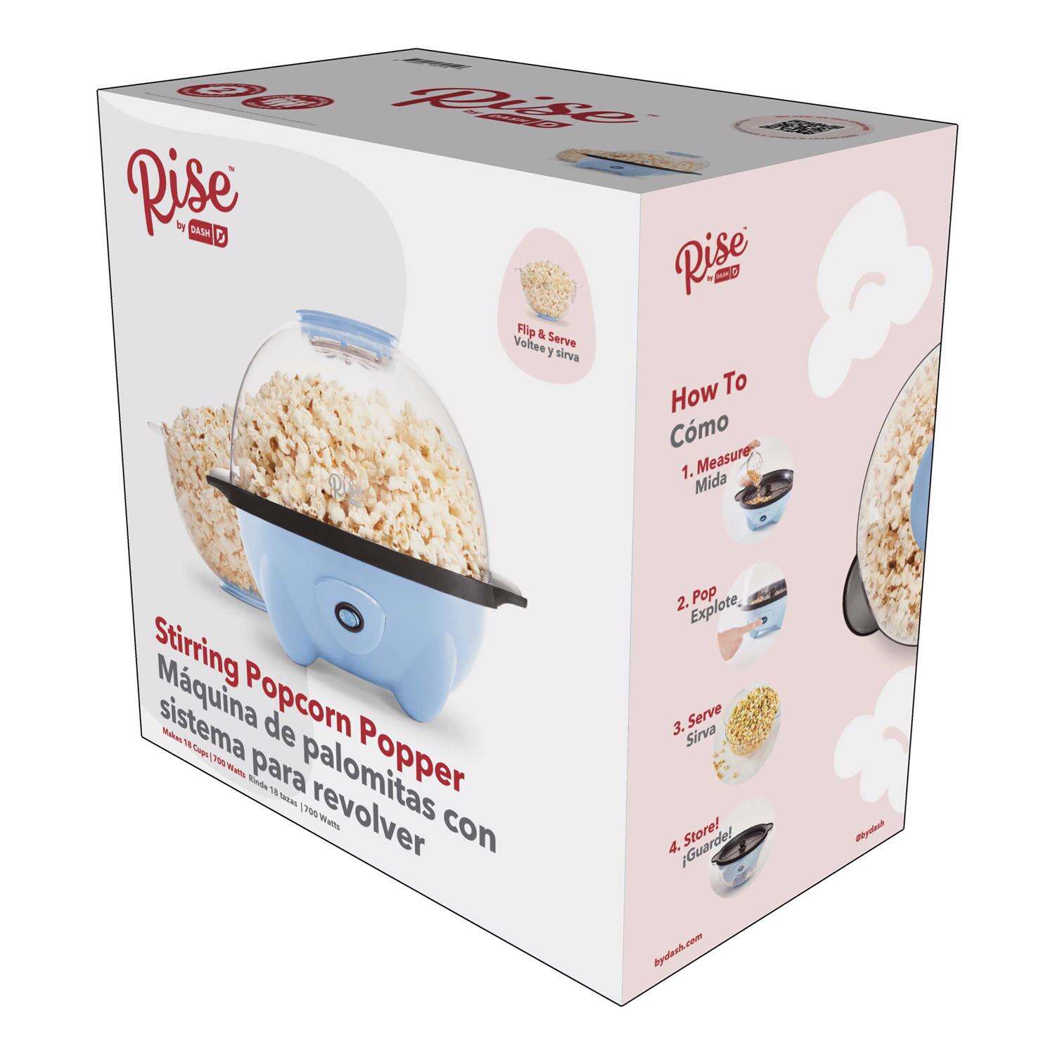 Rise by Dash Blue 4.5 qt Oil Popcorn Machine