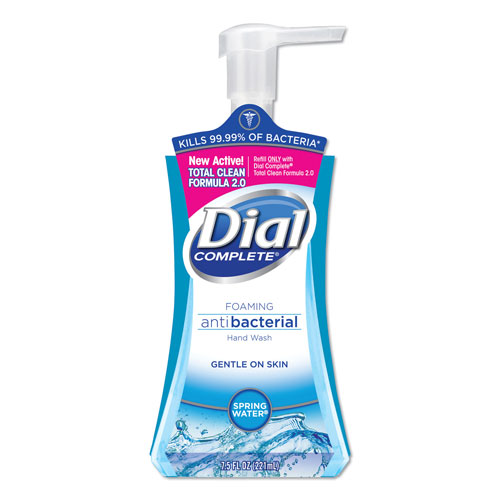 Dial Professional Dial Antibacterial Foaming Hand Wash | Spring Water， 7.5 oz | DPR05401