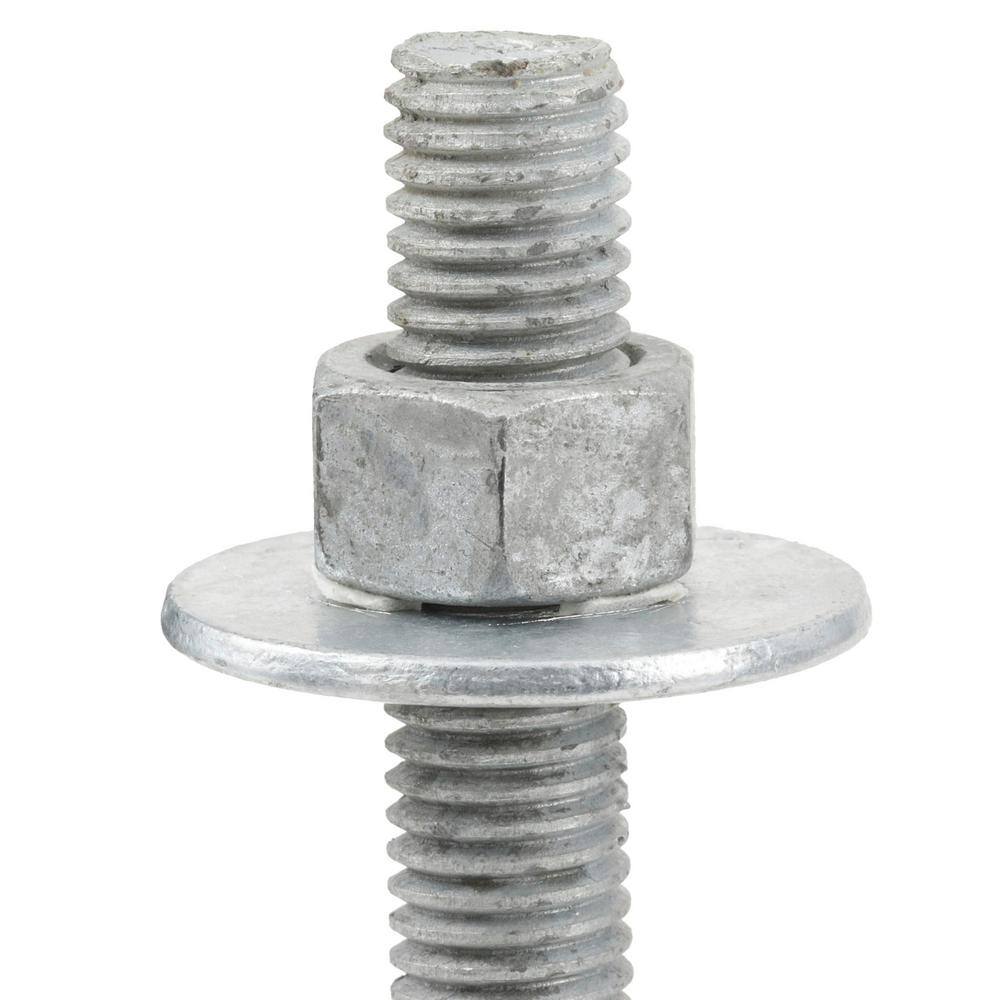 Simpson Strong-Tie 58 in. x 8 in. Hot-Dip Galvanized Retrofit Bolt (2-Pack) RFB#5X8HDGP2