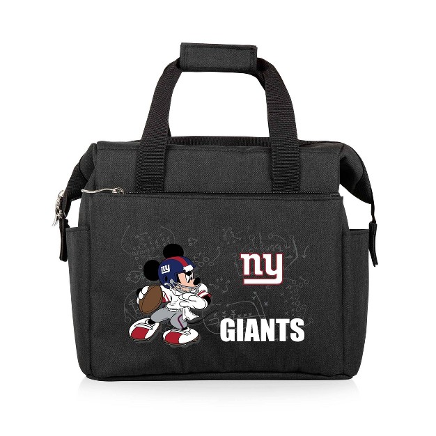 Nfl New York Giants Mickey Mouse On The Go Lunch Cooler Black