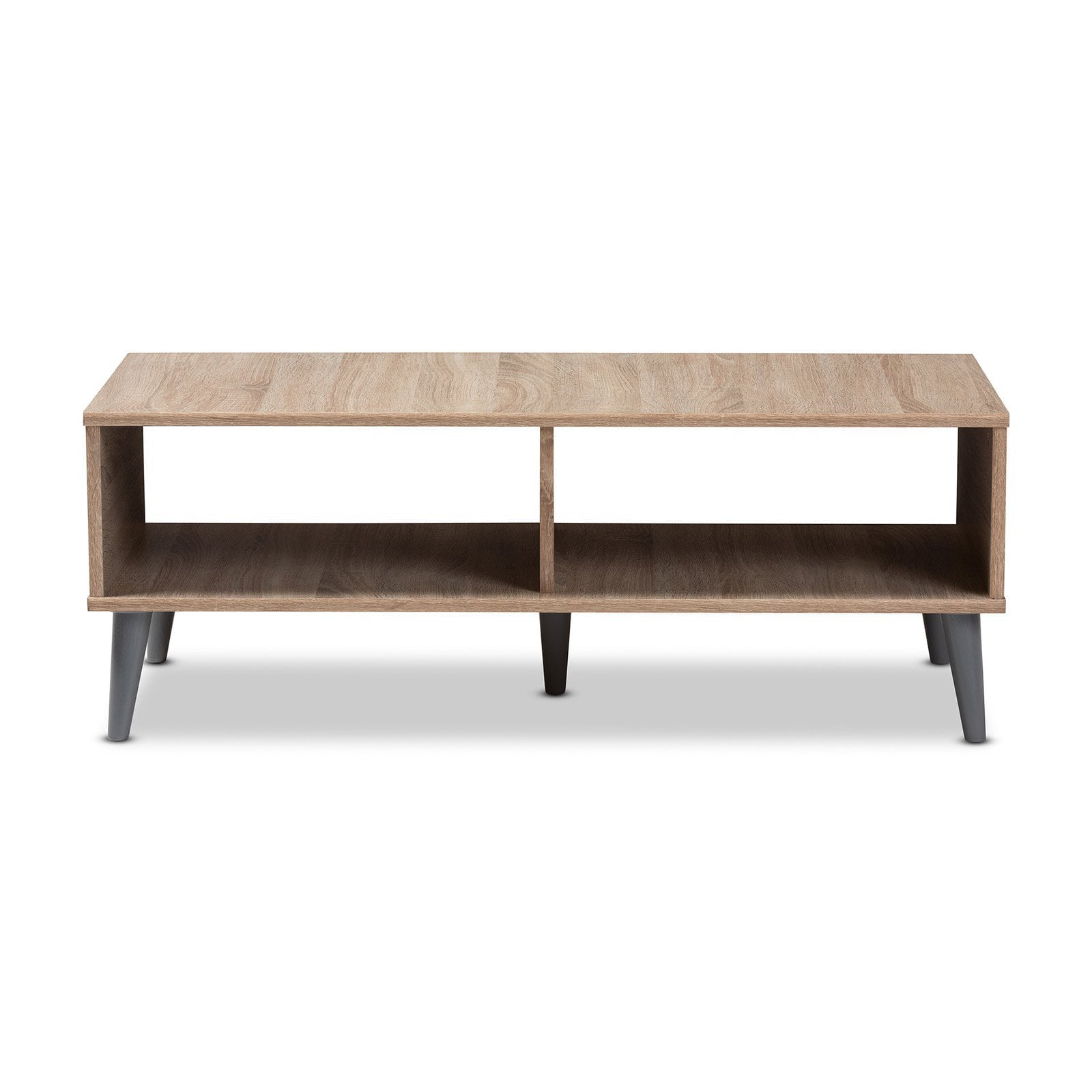 Baxton Studio Pierre Mid-Century Modern Wood Coffee Table