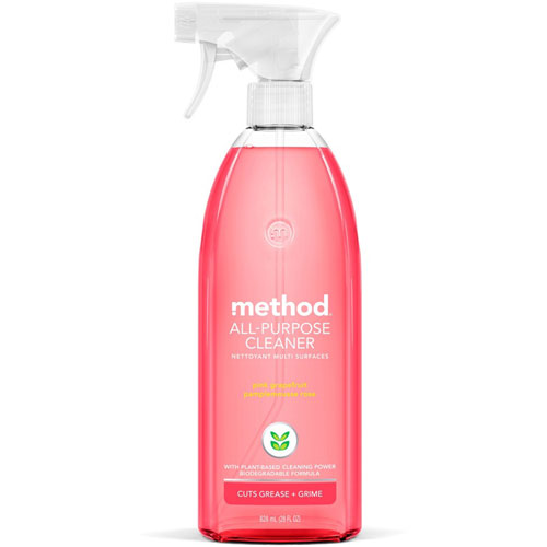 Method Products Inc. Method Products All Surface Cleaner | Pink Grapefruit， 28 oz Bottle， 8