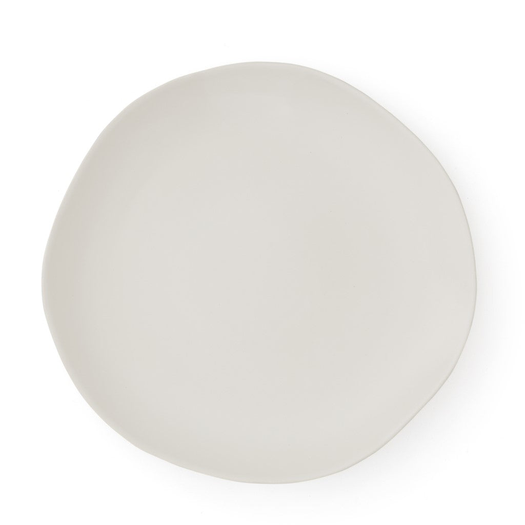 Arbor Dinner Plate - Creamy White