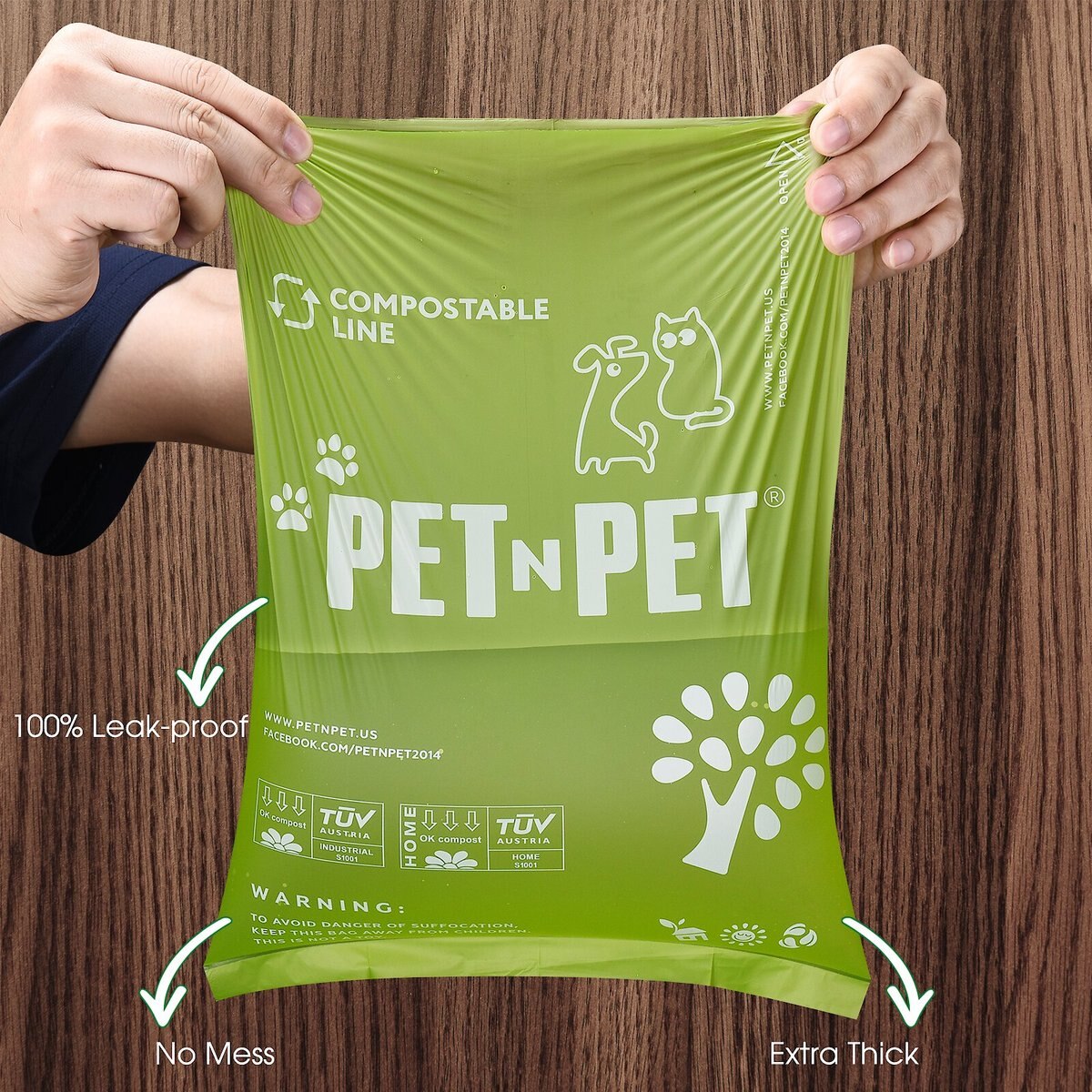 PET N PET Compostable Dog Poop Bags