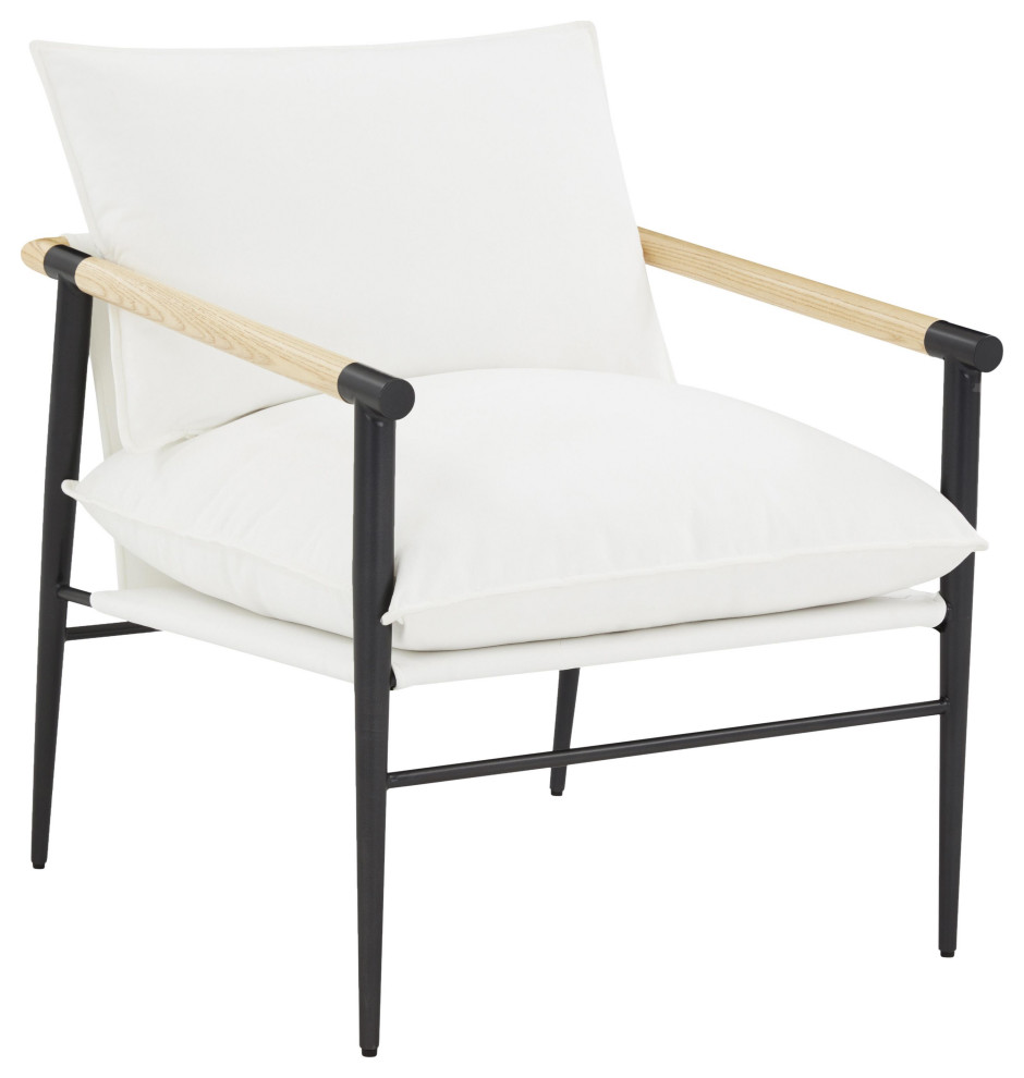 Cali  Accent Chair   Midcentury   Armchairs And Accent Chairs   by TOV Furniture  Houzz