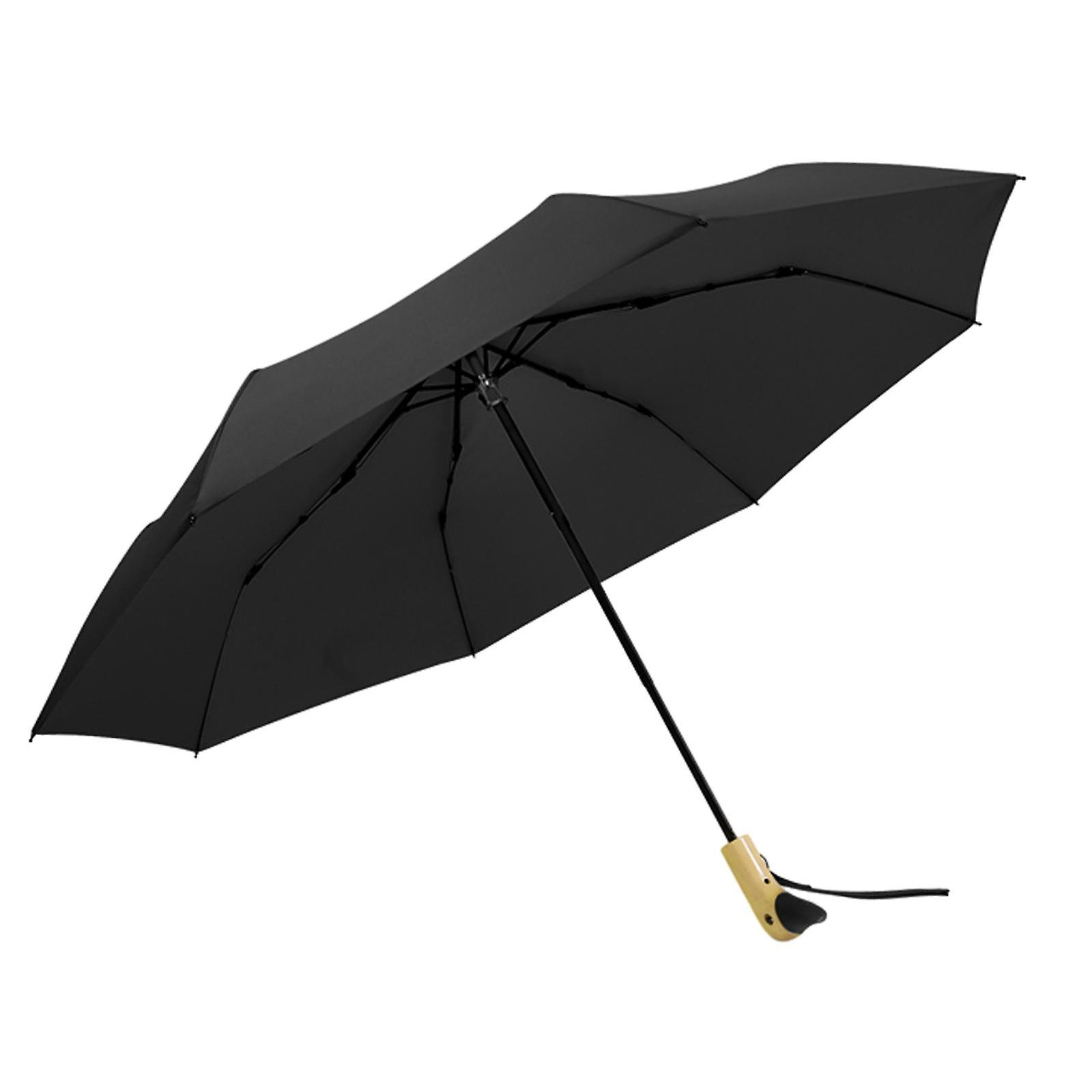 Sun Rain Umbrellas Compact Umbrella Travel Umbrella Durable Folding Umbrella Black