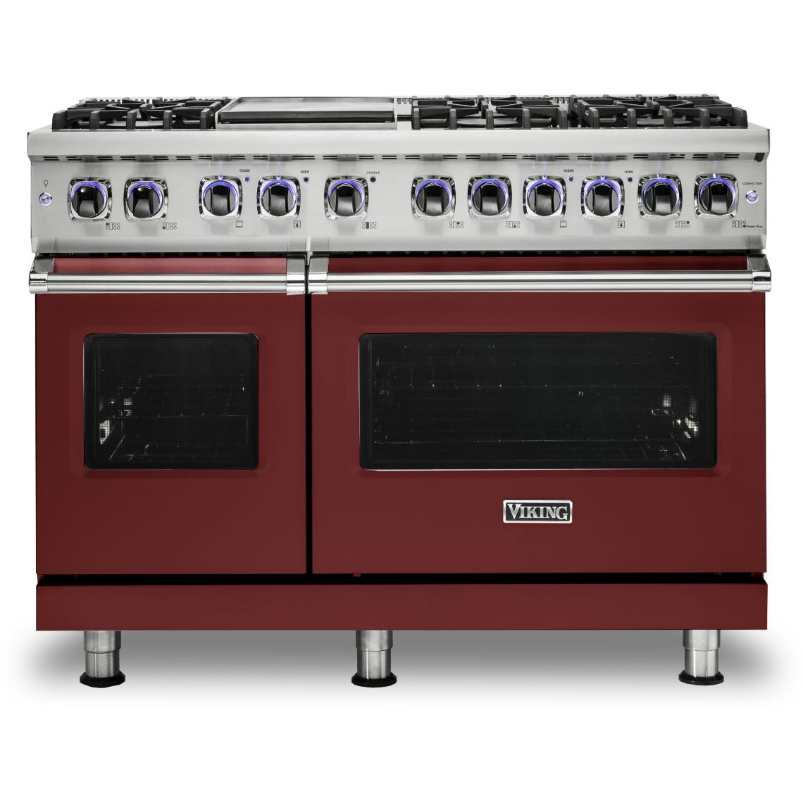 Viking 48-inch Freestanding Gas Range with Elevation Burners VGR7482-6GRELP