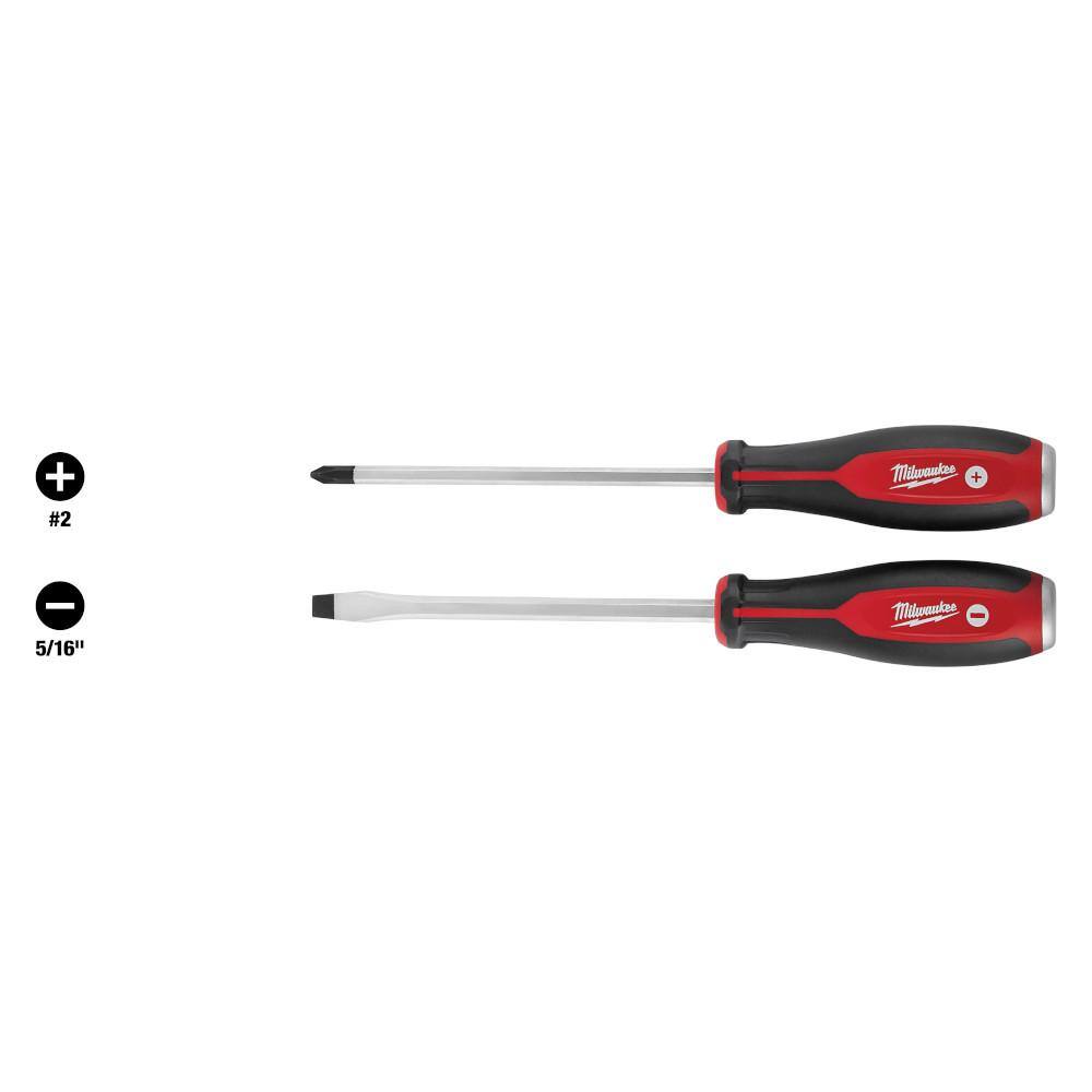 MW Demo Screwdriver Drivers with Steel Caps (2-Piece) 48-22-2702