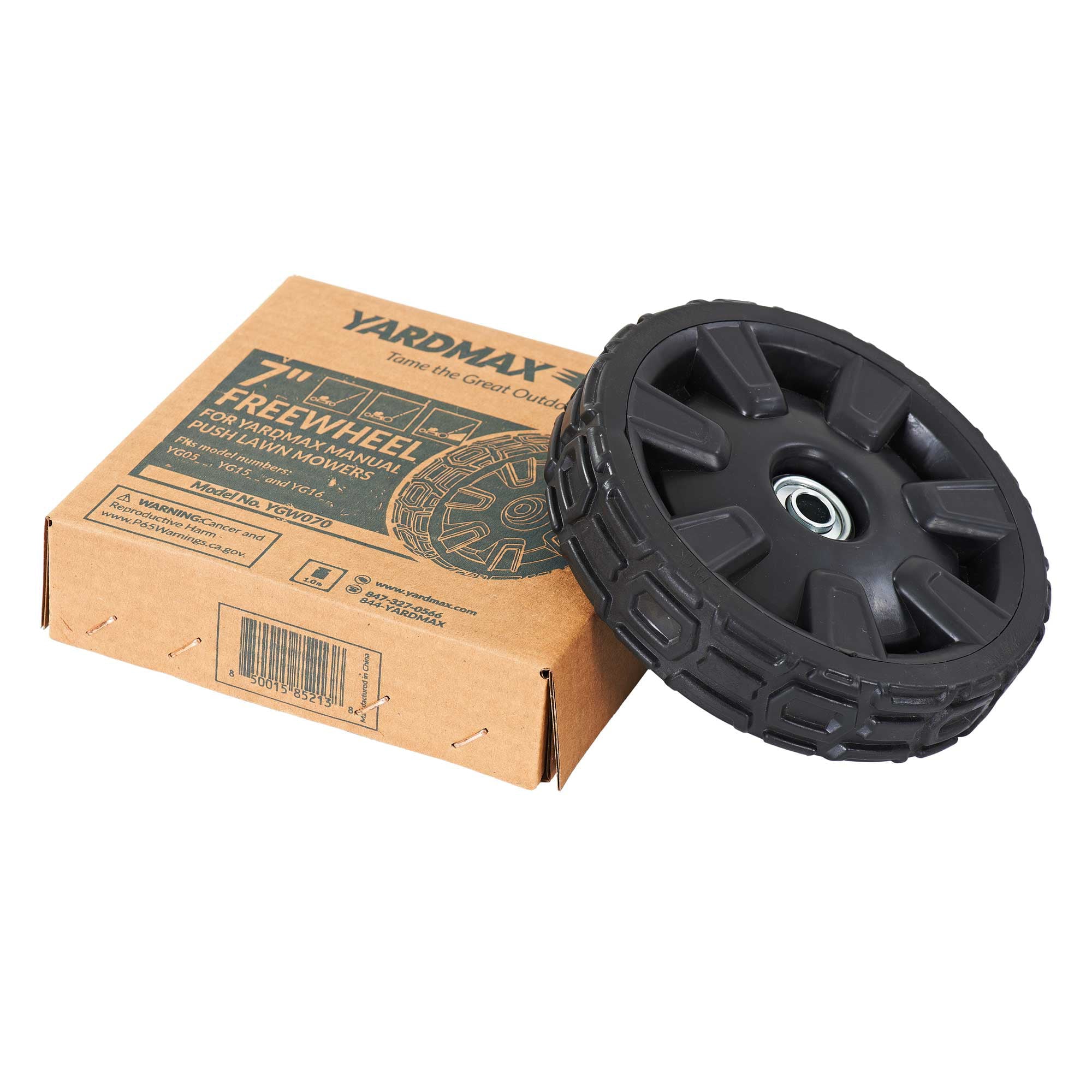 YARDMAX 7 in. Replacement Wheel for Lawn Mowers