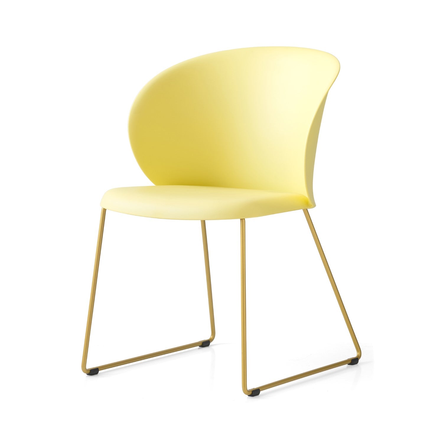 Tuka Indoor/Outdoor Painted Brass Leg Chair