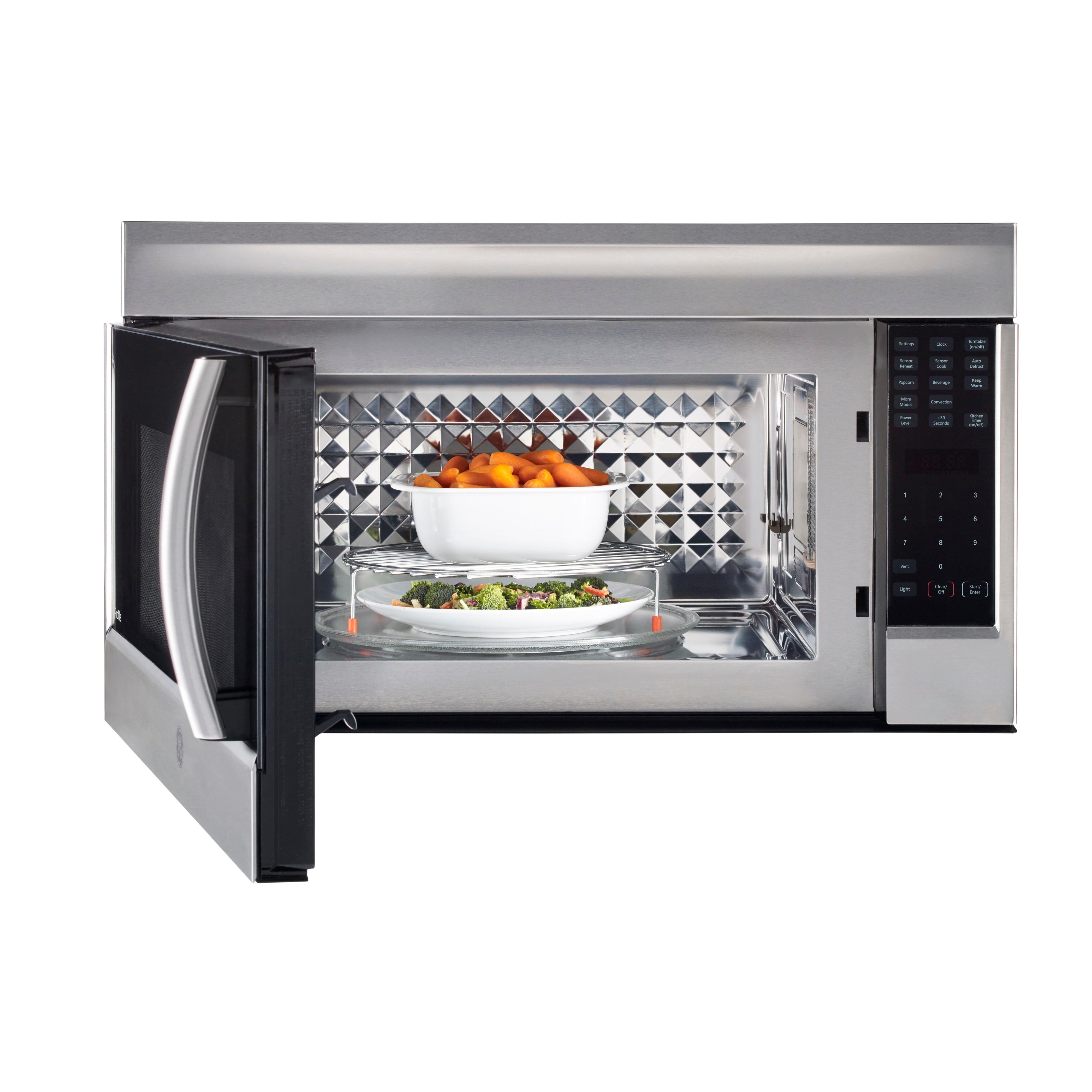 GE Profile 30-inch, 1.8 cu.ft. Over-the-Range Microwave Oven with Convection PVM1899SJC