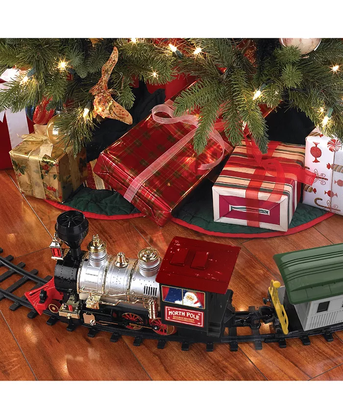 Blue Hat Toy Company 30-Piece Classic Motorized Train Set  Created for Macys