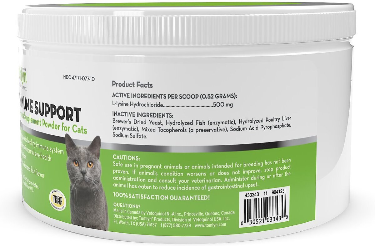 Tomlyn Immune Support Powder Immune Supplement for Cats