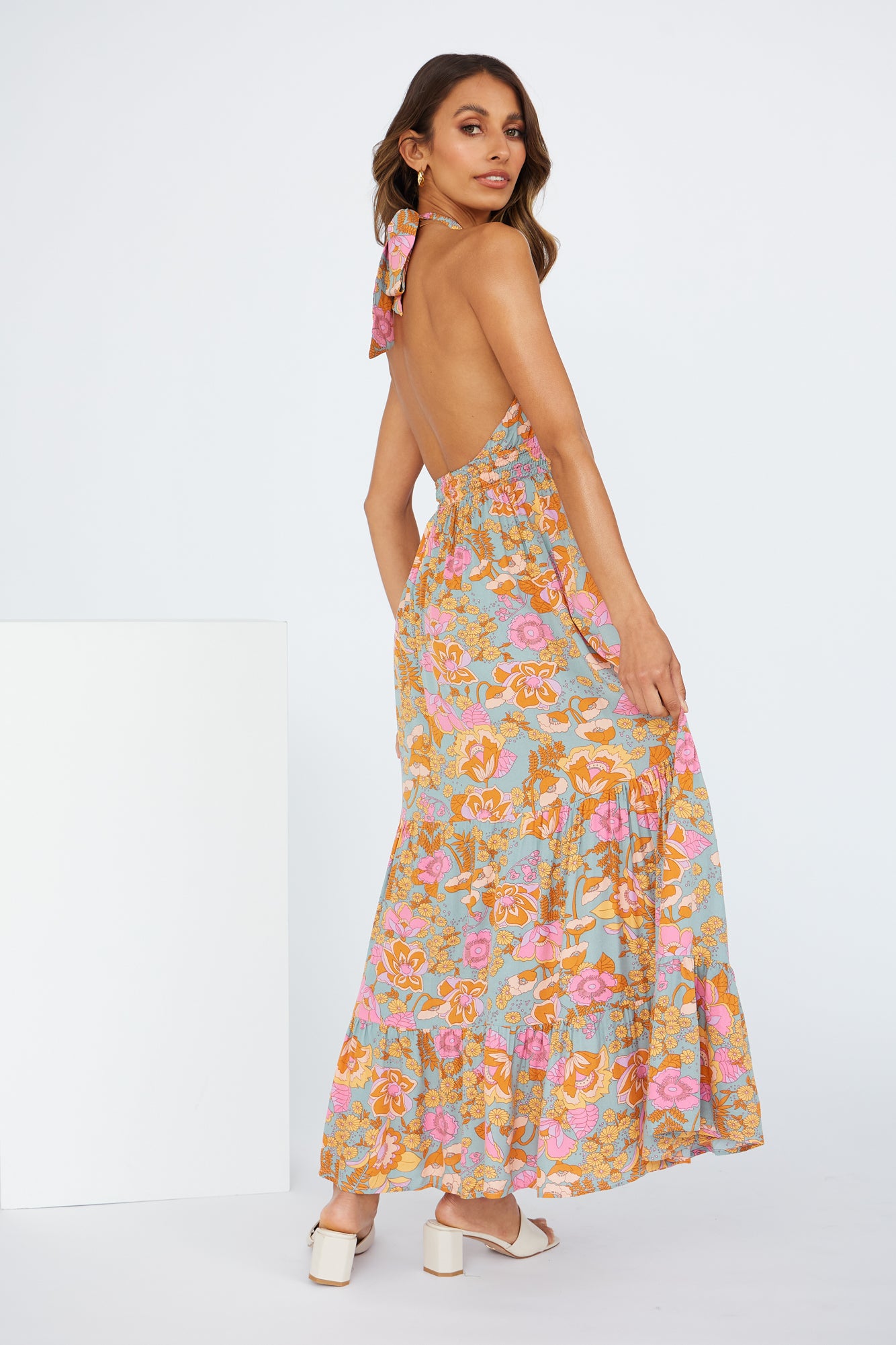 Important Piece Maxi Dress Sage