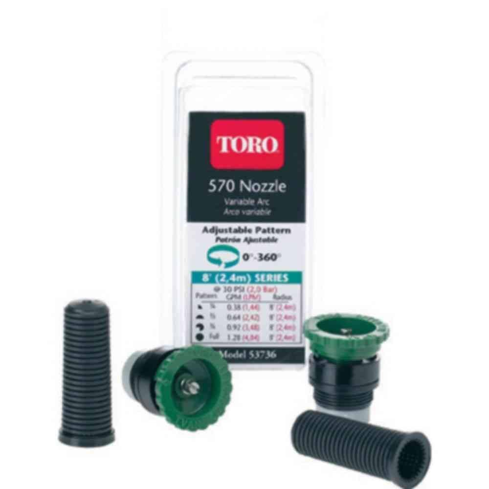 Toro 570 8 ft. 0-360 Degree Van Nozzle (2-Pack) 53736