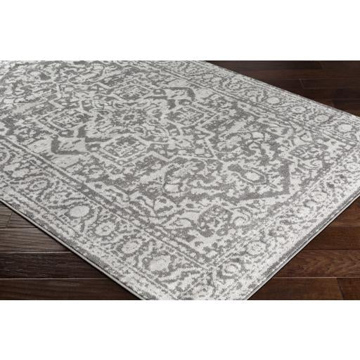 Monte Carlo Charcoal Rug in Various Sizes