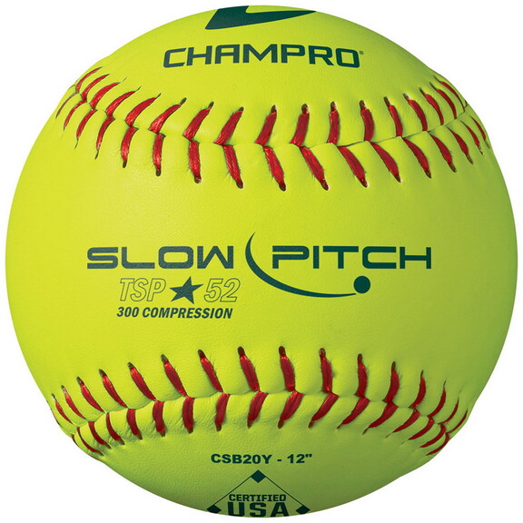 Champro CSB20Y Asa/Usa Softball 12 Slow Pitch   L...