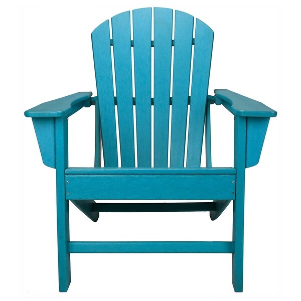 Leisure Classics UV Protected Indoor Outdoor Patio Chair，Turquoise (4 Pack)