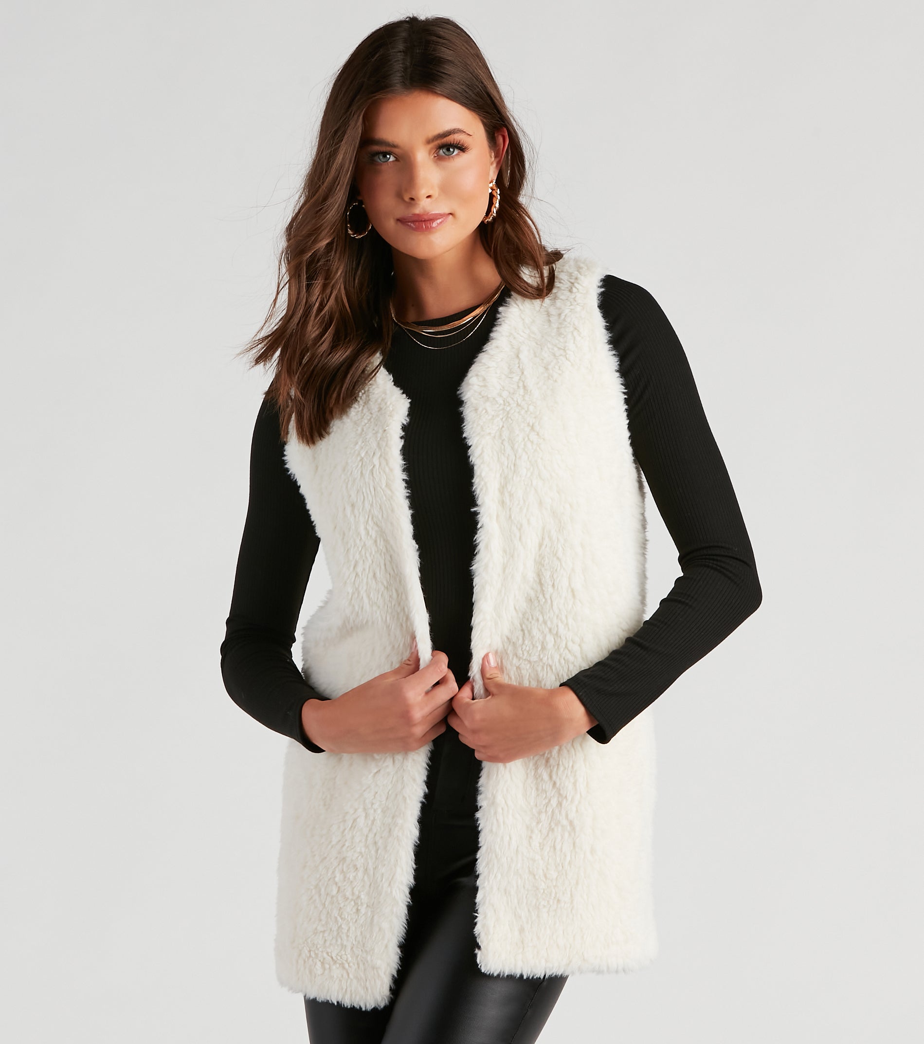 So Extra Faux Fur Vest