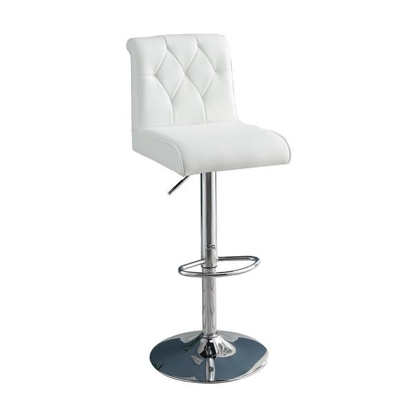 Poundex Adjustable Height and Swivel Barstool - 38