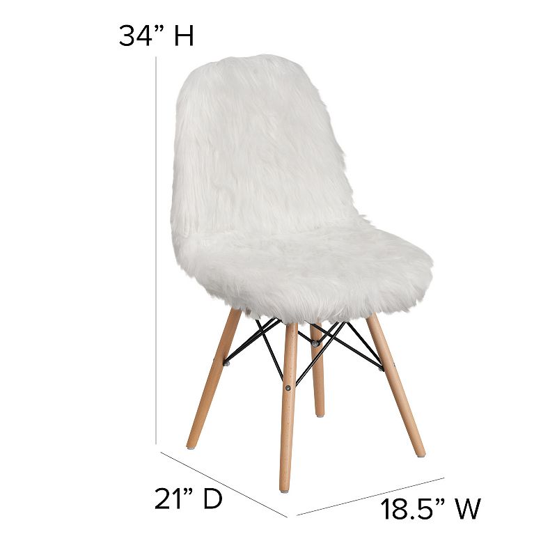 Flash Furniture Shaggy Dog Accent Chair