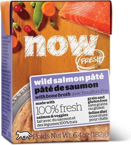 Now Fresh Grain-Free Wild Salmon Pate Wet Cat Food