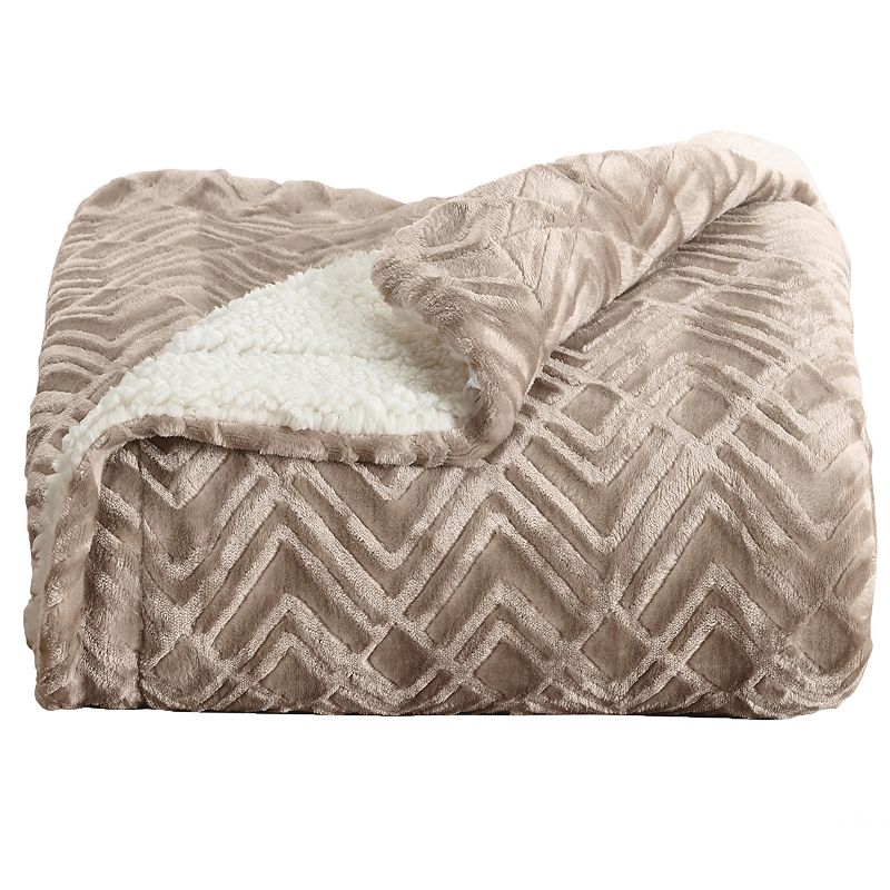 Madelinen? Cielo Berber Velvet Plush Sherpa Blanket