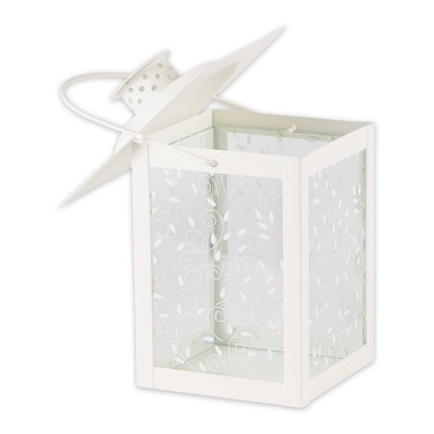 Glass Outdoor Lantern White Zingz amp Thingz