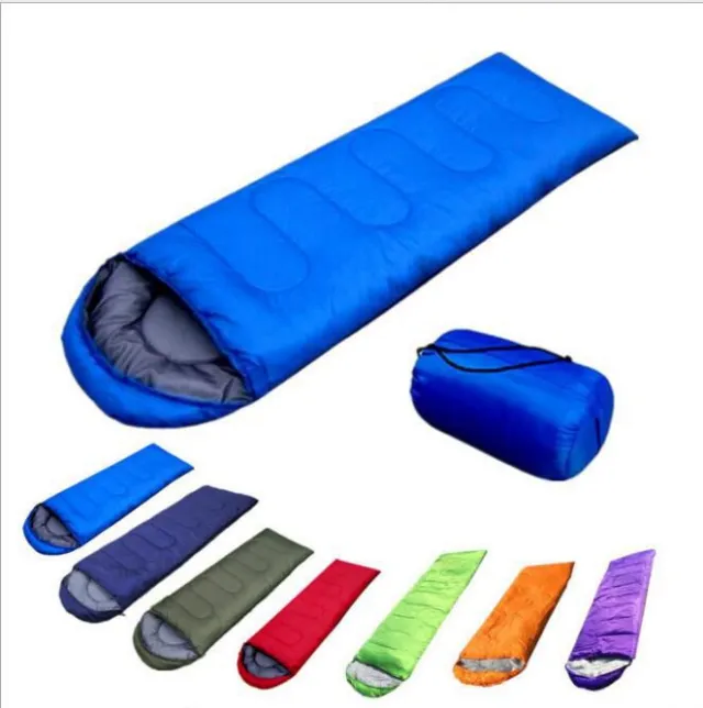 Polyester Sleeping Bag full Winter saco de dormir Outdoor Camping Envolpe For Camping sleeping bags