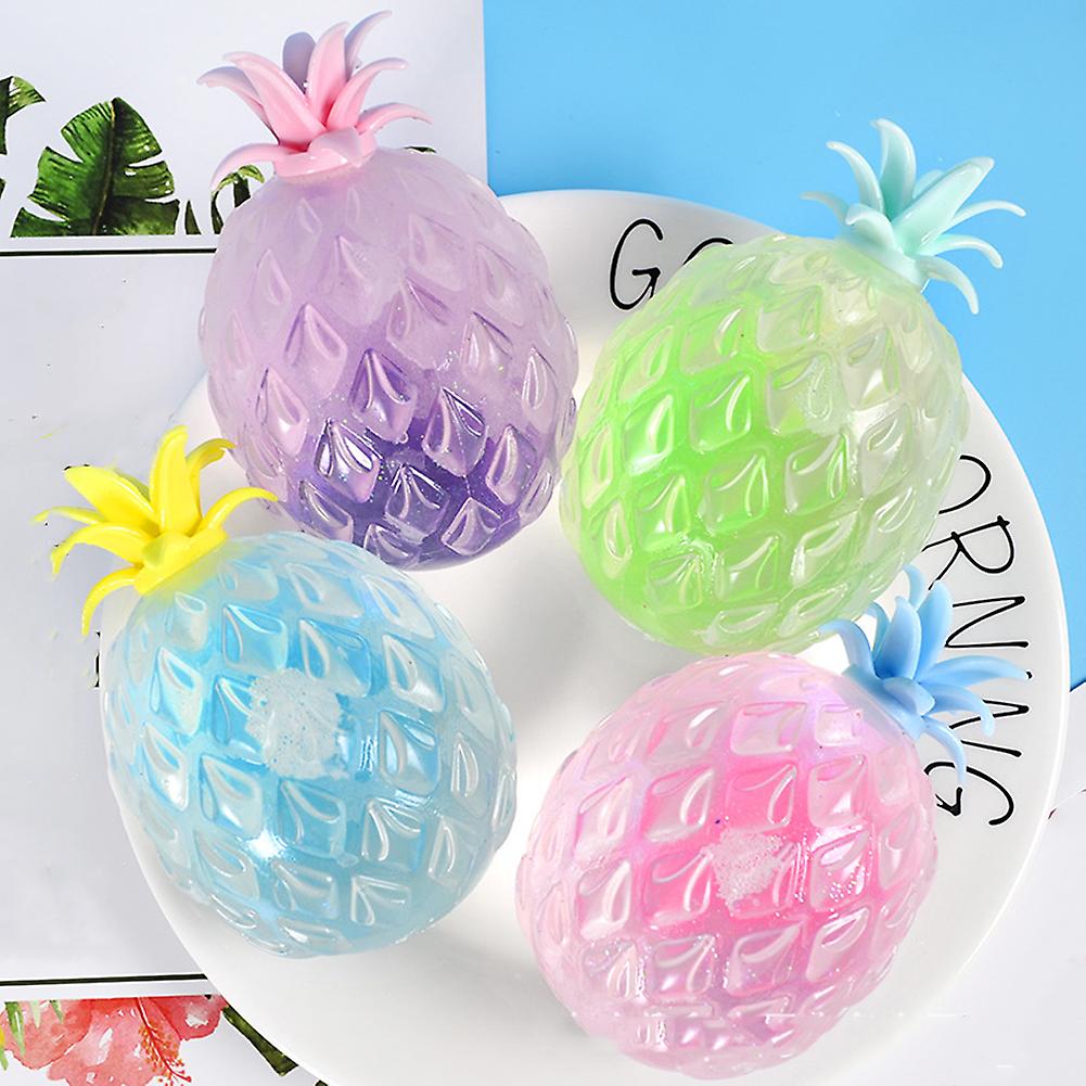 Vent Ball Toy Creative Transparent Pineapple Decompression Toy