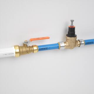 SharkBite 1 in. Push-to-Connect PVC IPS x 34 in. CTS Brass Ball Valve 25551LF