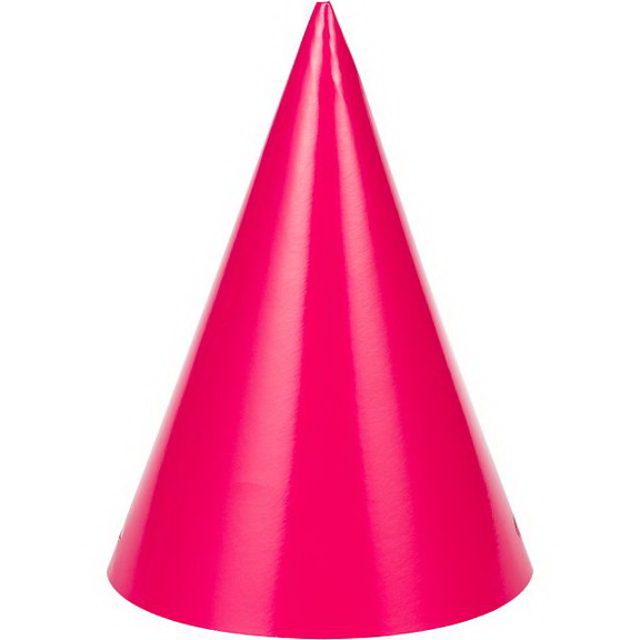 Creative Converting 200010 Neon Party Hats